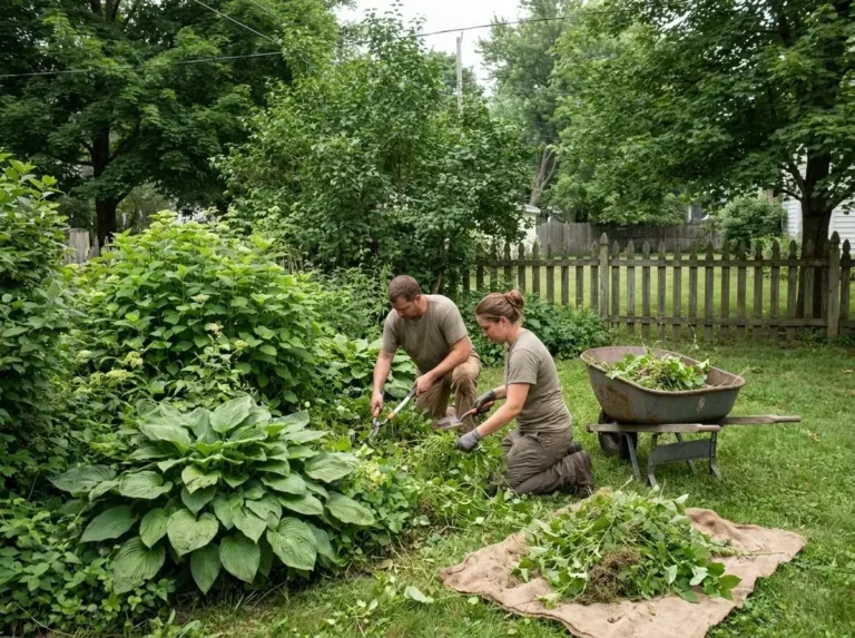 Renovating an overgrown bed