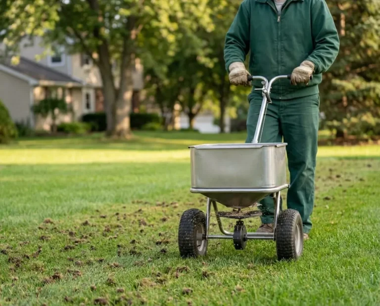 Overseeding to thicken thin turf